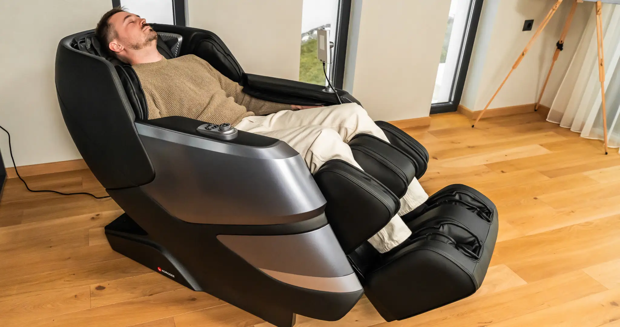 KOMODER FOCUS III massage chair heating