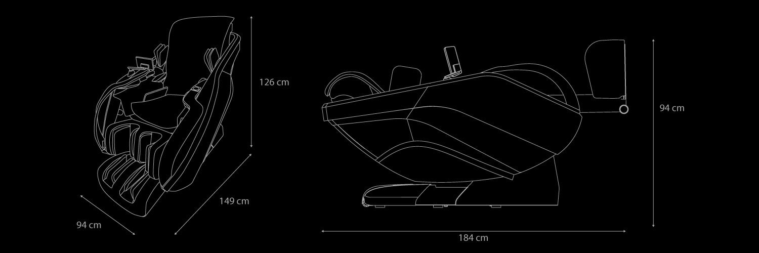 D.Core Cirrus II Dimensions