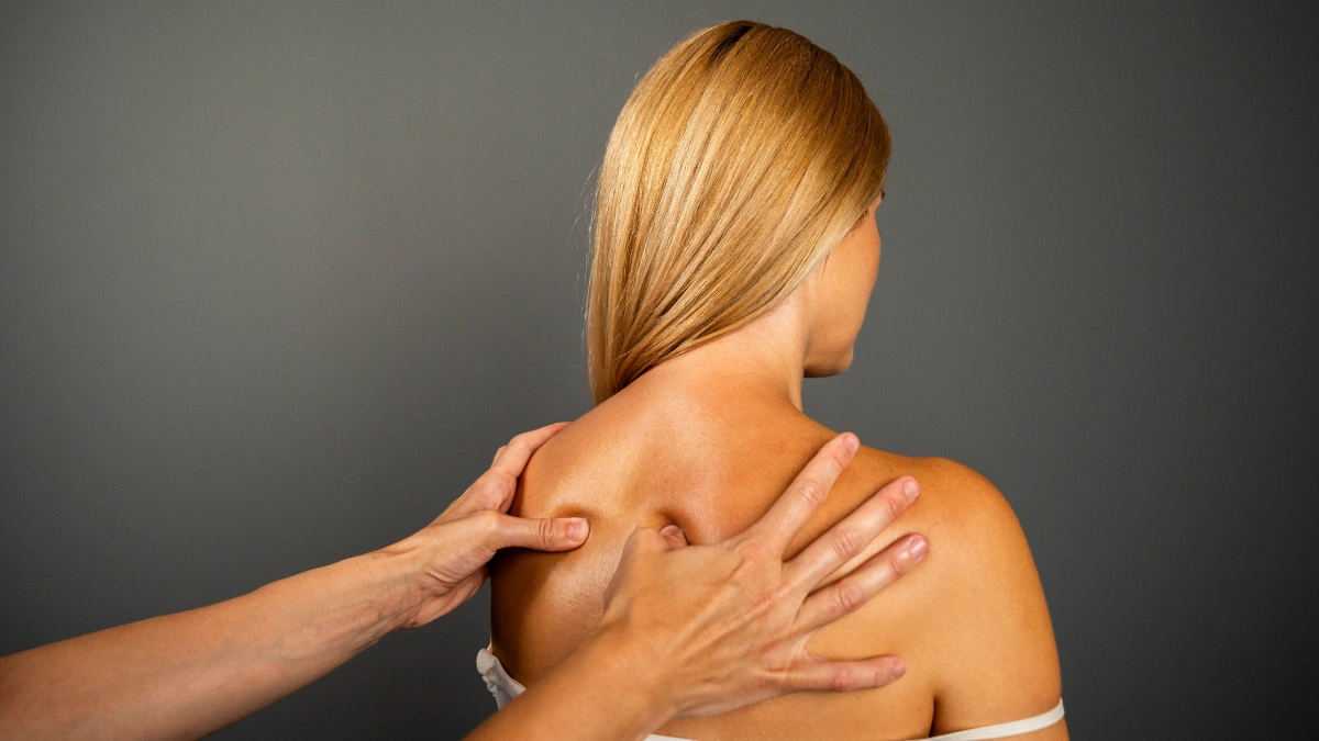 Trapezius massage