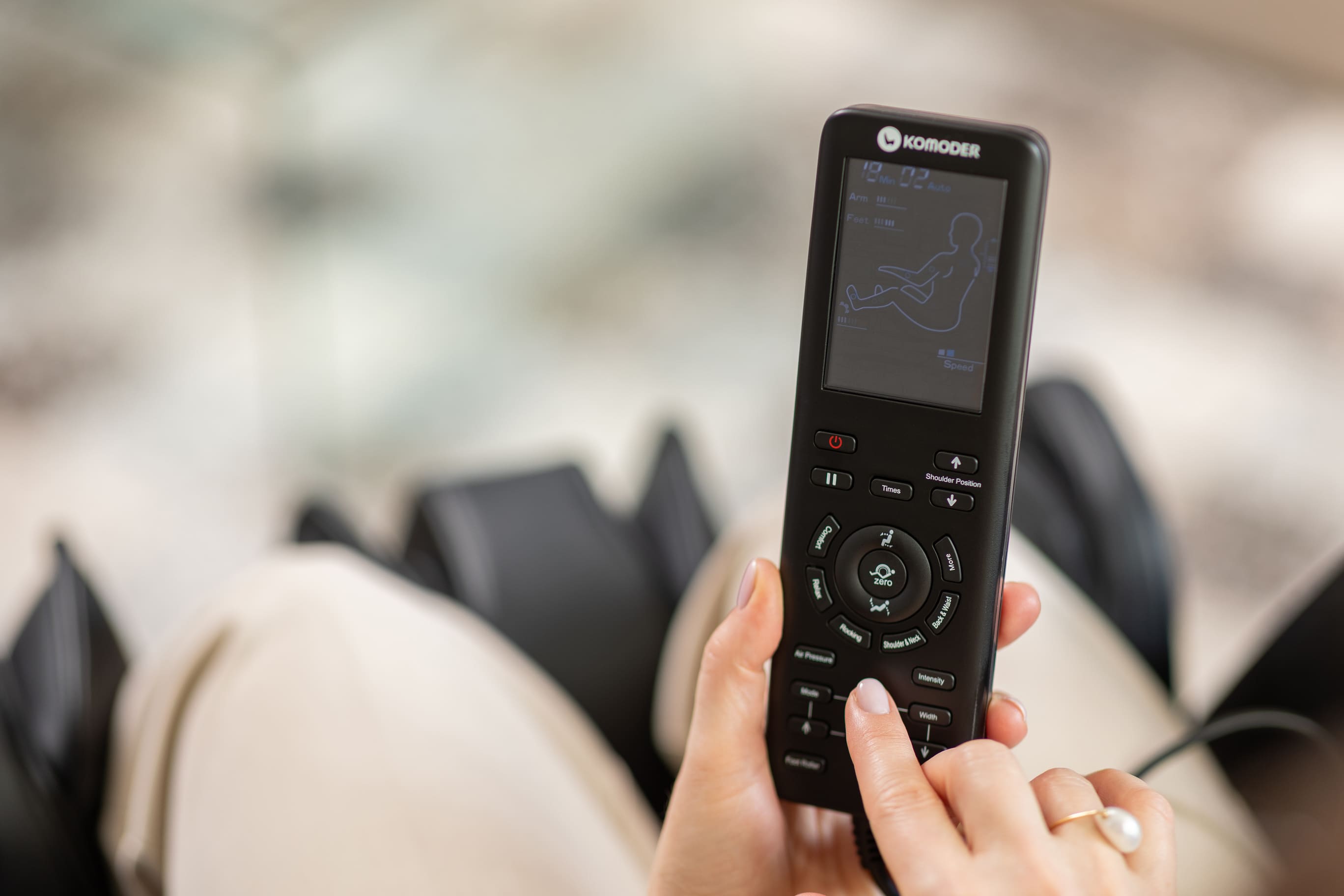 telecomandă la fotoliu de masaj VECTOR