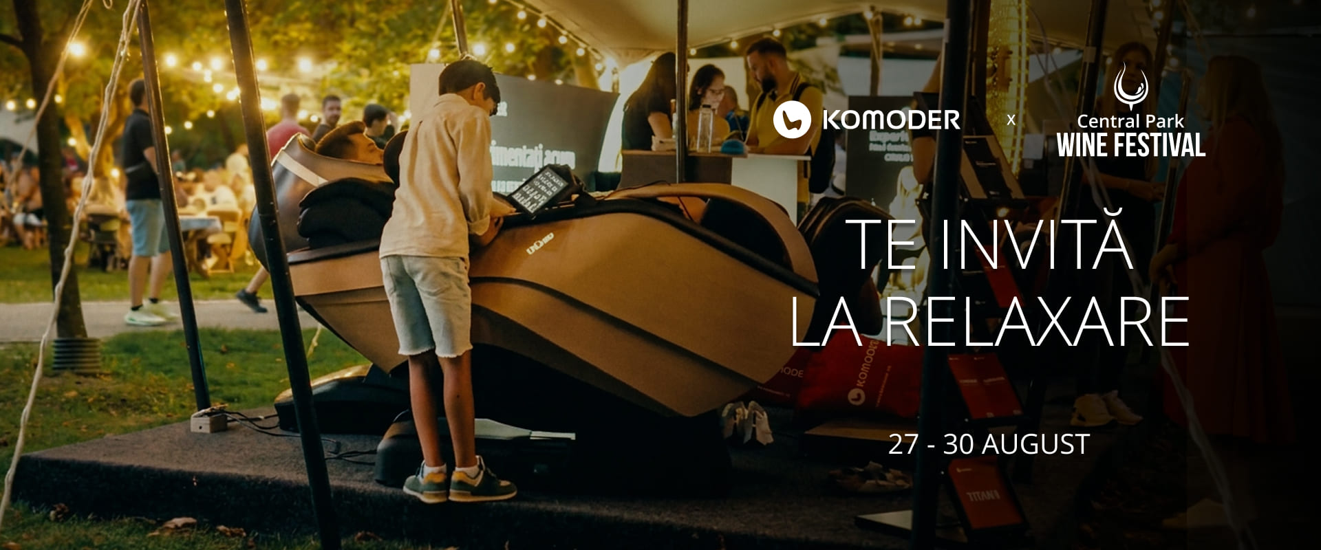 Komoder la Central Park Wine Festival 2026