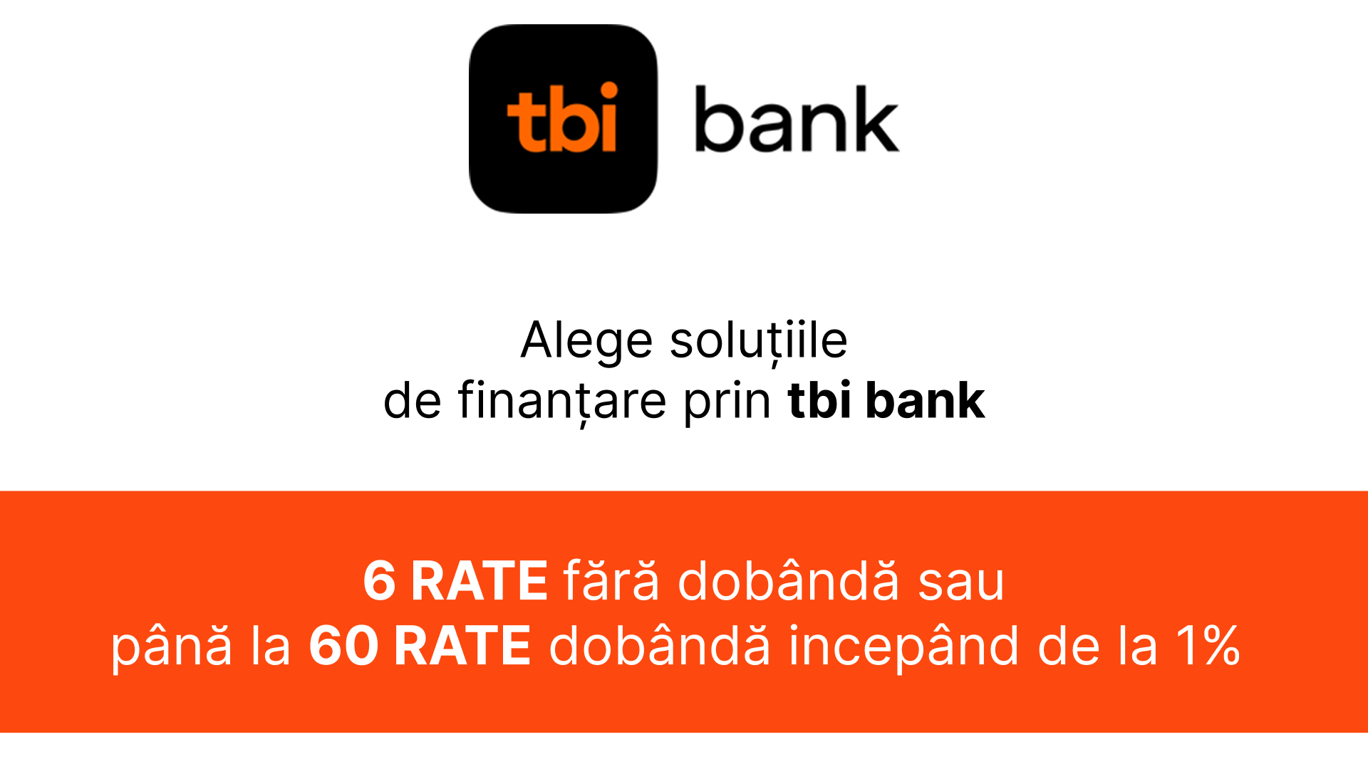 Plata în rate TBI Bank pentru persoane fizice