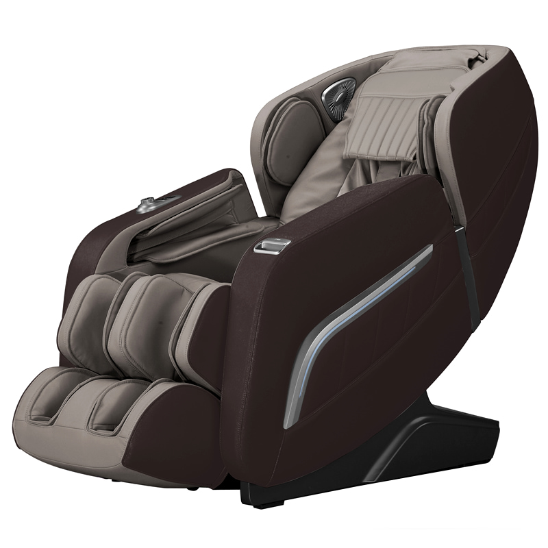 Brown-grey Komoder FOCUS II relax massage chair